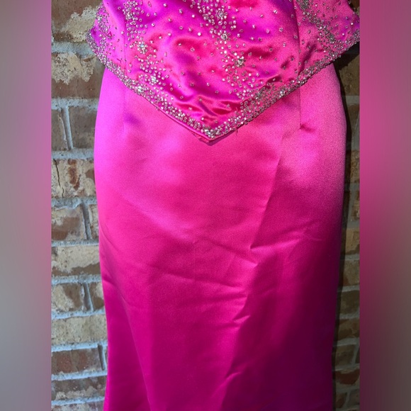 JASZ COUTURE BY ADAIGO BELLA 2-piece PINK SKIRT SET SIZE 4 - Picture 9 of 14